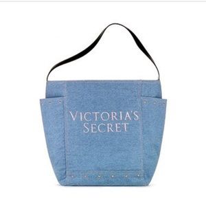 Denim Victoria Secret Tote
